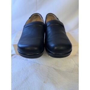 ALEGRIA black leather loafer for women size 40 or 9.5